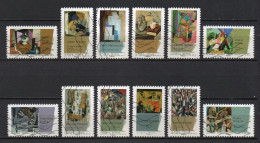 - FRANCE Adhésifs N° 699/710 Oblitérés - Série Complète PEINTURES 2012 (12 Timbres) - - Usados