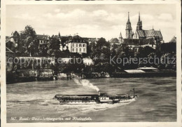 11622663 Basel BS Rheinfalz Dampfschiff Basel BS - Sonstige & Ohne Zuordnung