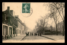 18 - LA GUERCHE - ROUTE DE NEVERS - La Guerche Sur L'Aubois