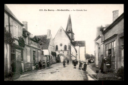 18 - ST-OUTRILLE - LA GRANDE RUE - Autres & Non Classés