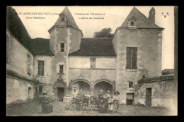 18 - ST-GERMAIN-DU-PUY - CHATEAU DE VILLEMENARD - COLONIE DE VACANCES - Otros & Sin Clasificación