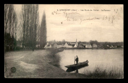 18 - APREMONT - LES BORDS DE L'ALLIER - LE PASSEUR - Autres & Non Classés