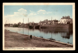 18 - MARSEILLES-LES-AUBIGNY - LE PORT - CANAL - Sonstige & Ohne Zuordnung