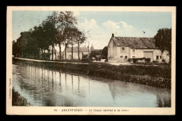 18 - ARGENVIERES - LE CANAL LATERAL A LA LOIRE - Autres & Non Classés