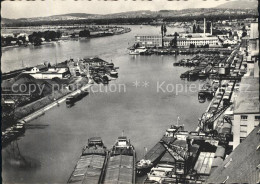 11622655 Basel BS Fliegeraufnahme Rheinhafen Basel BS - Altri & Non Classificati