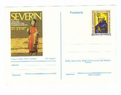 Österreich, Ungebr. Sonderpost- Karte Mit Eingedr. S 3,--/St.Severin Frankatur (11717W) - Postcards