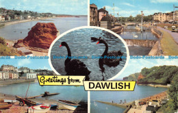 R073076 Greetings From Dawlish. Multi View. Dennis. 1980 - World