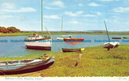 R073079 Salterns Creek. Hayling Island. Valentine. Valchrome - World