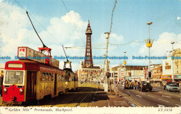 R073089 Golden Mile Promenade. Blackpool. Bamforth. 1976 - World