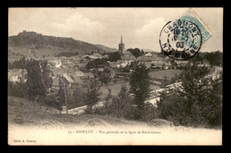 52 - ANDELOT - VUE GENERALE ET LA LIGNE DE CHEMIN DE FER DE NEUFCHATEAU - Andelot Blancheville