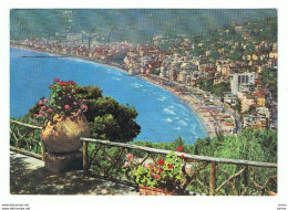 ALASSIO: PANORAMA  -  FOTO  OPACA  -  PER  LA  SVIZZERA  -  FG - Savona