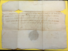 1600 URBINO X SENIGALLIA LETTERA DEL DUCA D’URBINO G DELLA ROVERE CON SEGNI DI PERCORSO - 1. ...-1850 Vorphilatelie