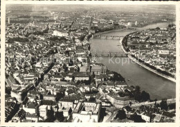 11622518 Basel BS Rheinbruecke Fliegeraufnahme Basel BS - Altri & Non Classificati