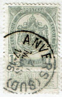 81  Obl  Anvers  Sud - 1893-1907 Coat Of Arms