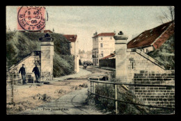 54 - TOUL - PORTE JEANNE D'ARC - CARTE COLORISEE - Toul