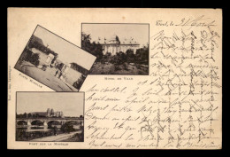 54 - TOUL - 3 VUES - HOTEL DE VILLE - PORTE MOSELLE - PONT SUR LA MOSELLE - Toul