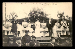 54 - NANCY - FETES DU COURONNEMENT DE LA MUSE DU PEUPLE LE 15 AOUT 1909 - Nancy