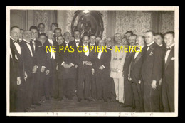 54 - NANCY - BAL DE ST-SAVA EN 1931 CHEZ WALTER - 2 CARTES PHOTOS ORIGINALES - Nancy