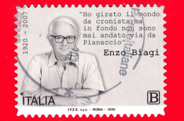 ITALIA - Usato - 2020 - 100 Anni Della Nascita Di Enzo Biagi – Ritratto - B - 2011-20: Used