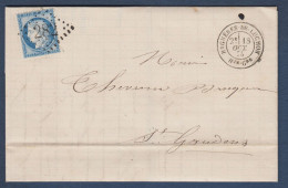 Haute Garonne -  G.C  282  Et Cachet 18  BAGNERES DE LUCHON - 1849-1876: Classic Period