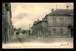 55 - CHAUVONCOURT - LA MAIRIE ET RUE - EDITEUR A. PERICHON - Autres & Non Classés