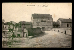 55 - BAZINCOURT - CAFE DE LA SAULX - EDITEUR HORNBERGER - Autres & Non Classés