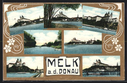 AK Melk A. D. Donau, Ortsansichten  - Andere & Zonder Classificatie