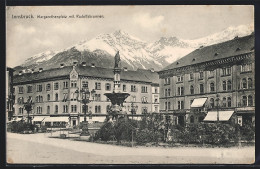 AK Innsbruck, Margarethenplatz Mit Rudolfsbrunnen  - Andere & Zonder Classificatie