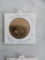 Médaille Touristique Monnaie De Pais 14 Caen Musée Pour La Paix 2007 - 2007