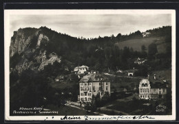 AK Breitenstein Am Semmering, Blick Auf Kurhaus Weisses Kreuz  - Other & Unclassified