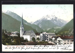 AK Mairhofen /Zillertal, Teilansicht Mit Bergen  - Andere & Zonder Classificatie