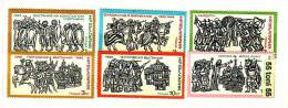 1975 History Woodcuts 6v.- MNH  Bulgaria / Bulgarie - Unused Stamps