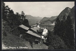 AK Strass /Zillertal, Blick Auf Den Eingang Des Zillertales  - Andere & Zonder Classificatie