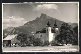 AK St. Lorenz A. Mondsee, Kirche Vor Dem Schafberg  - Other & Unclassified