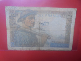 FRANCE 10 FRANCS 1947 Circuler (B.33) - 10 F 1941-1949 ''Mineur''