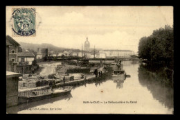 55 - BAR-LE-DUC - LE DEBARCADERE DU CANAL - PENICHES - DRAGUE - EDITEUR COLLOT - Bar Le Duc