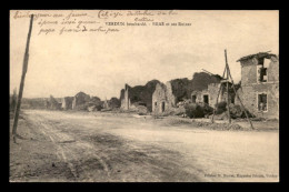 55 - BRAS-SUR-MEUSE - GUERRE 14/18 - LES RUINES - EDITEUR MAMET - Otros & Sin Clasificación