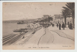 NICE - ALPES MARITIMES - LE QUAI DU MIDI - FILETS DES PECHEURS - Transport (sea) - Harbour