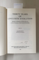Thirty Years Of Linguistic Evolution: Studies In Honour Of René Dirven On The Occasion Of His 60th Birthday : - Andere & Zonder Classificatie
