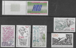 FRANCE N°2140,2143,2144,2145,2146 Et 2147 **   Neufs Sans Charnière Luxe MNH - Ongebruikt