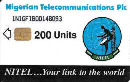 Nigeria: Nigerian Telecommunications - 1996 Nitel ...Your Link To The World. (0 Normal) - Nigeria