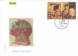 FDC CROATIA 517-518 - Archaeology