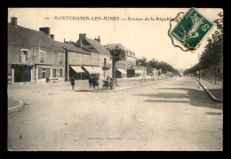 71 - MONTCHANIN-LES-MINES - AVENUE DE LA REPUBLIQUE - Andere & Zonder Classificatie