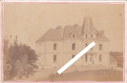 44 MAUVE Sur LOIRE 1870/80  Château De BEL-AIR, Propriété De Mr De Musquères - Photographie Lebourya - Lieux