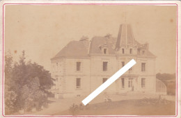 MAUVE Sur LOIRE 1870/80  Château De BEL-AIR (44) Propriété De Mr De Musquères - Photographie Lebourya - Lugares