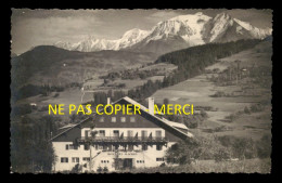 74 - COMBLOUX - HOTEL DES GLACIERS - PHOTOGRAPHIE RENE BOURDEAU - CARTE PHOTO ORIGINALE - Combloux