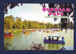 Philippines- Burnham Park, Beguio City- New, Standard Size Post Card, Verso Divided. Ed. Lines & Prints. - Filipinas