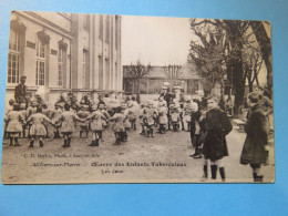 VILLIERS SUR MARNE, VAL DE MARNE, OEUVRE DES ENFANTS TUBERCULEUX, LES JEUX, CPA - Villiers Sur Marne