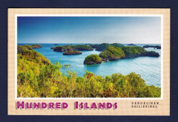 Philippines- Hundred Islands, Pangasinan- New, Standard Size Post Card, Verso Divided. Ed. Lines & Prints. - Filippijnen