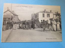 CROIX DE VIE, VENDEE, LA GARE, CPA - Other & Unclassified